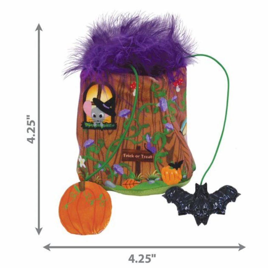 Cat Kong | Kong Halloween Puzzlements Hideaway Dog Toy