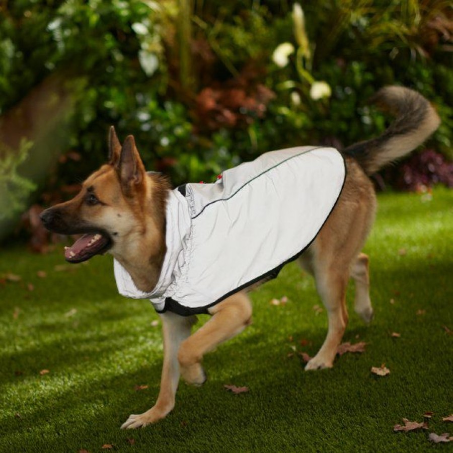 Dog Kong | Kong Reflective Dog Jacket, Silver