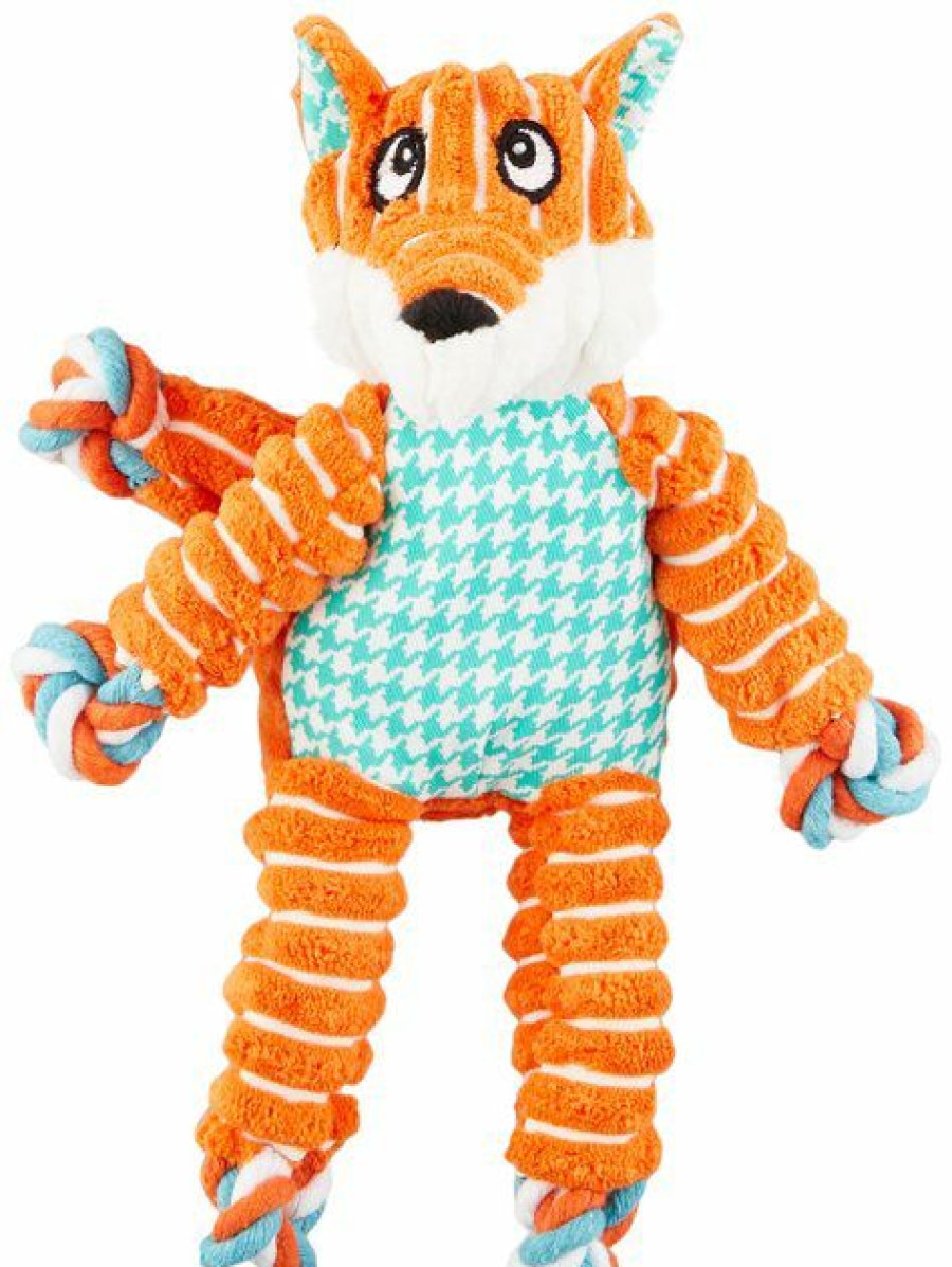 Dog Kong | Kong Floppy Knots Dog Toy, Fox