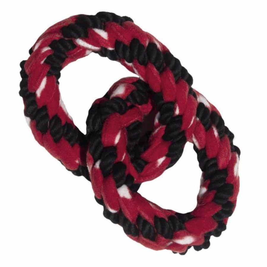 Dog Kong | Kong Signature Double Ring Tug Rope Dog Toy