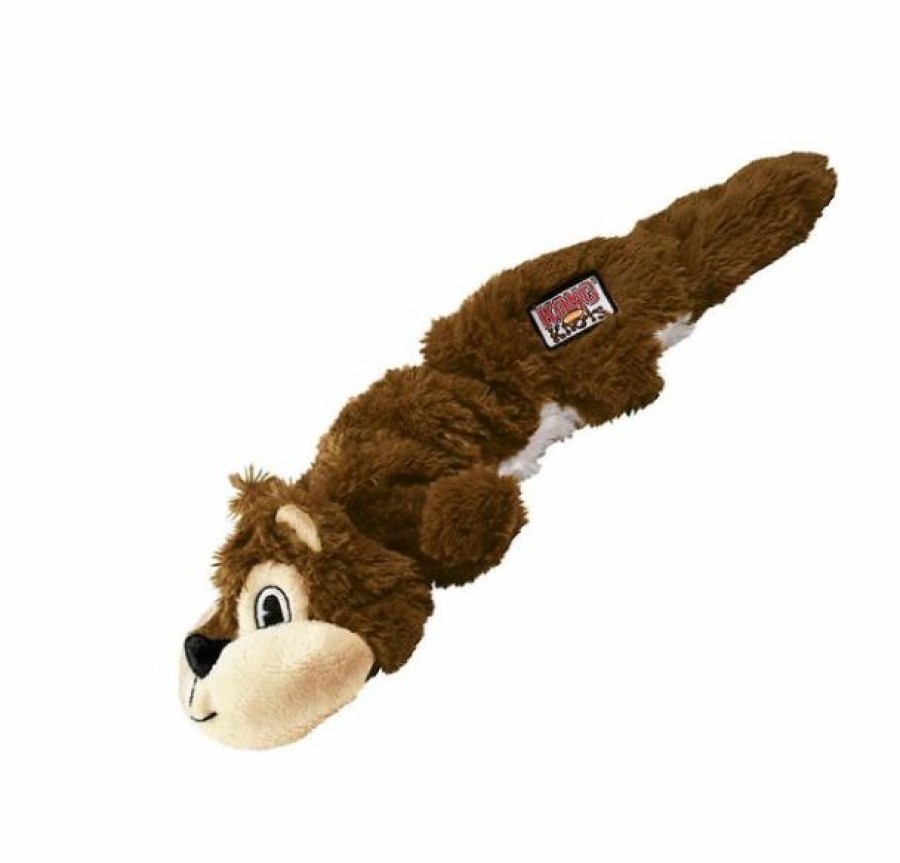 Dog Kong | Kong Scrunch Knots Squirrel Dog Toy