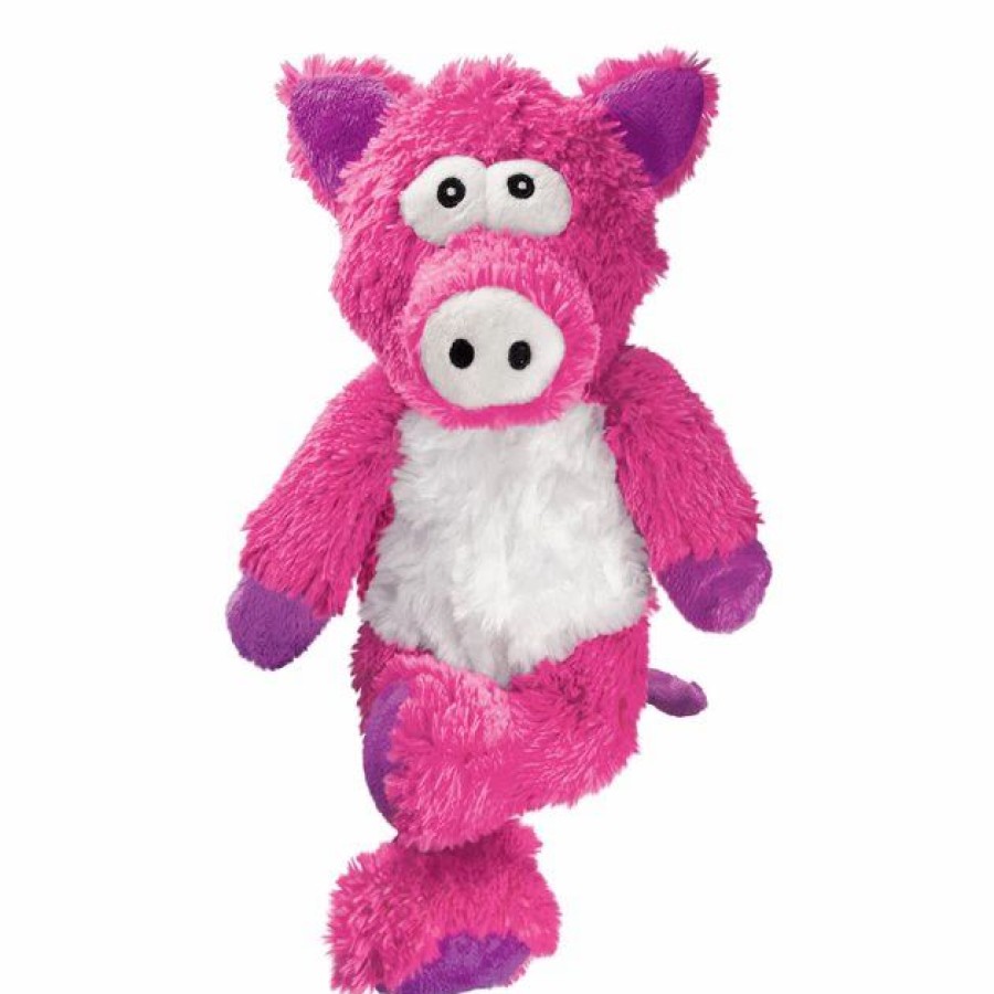 Dog Kong | Kong Cross Knots Pig Dog Toy