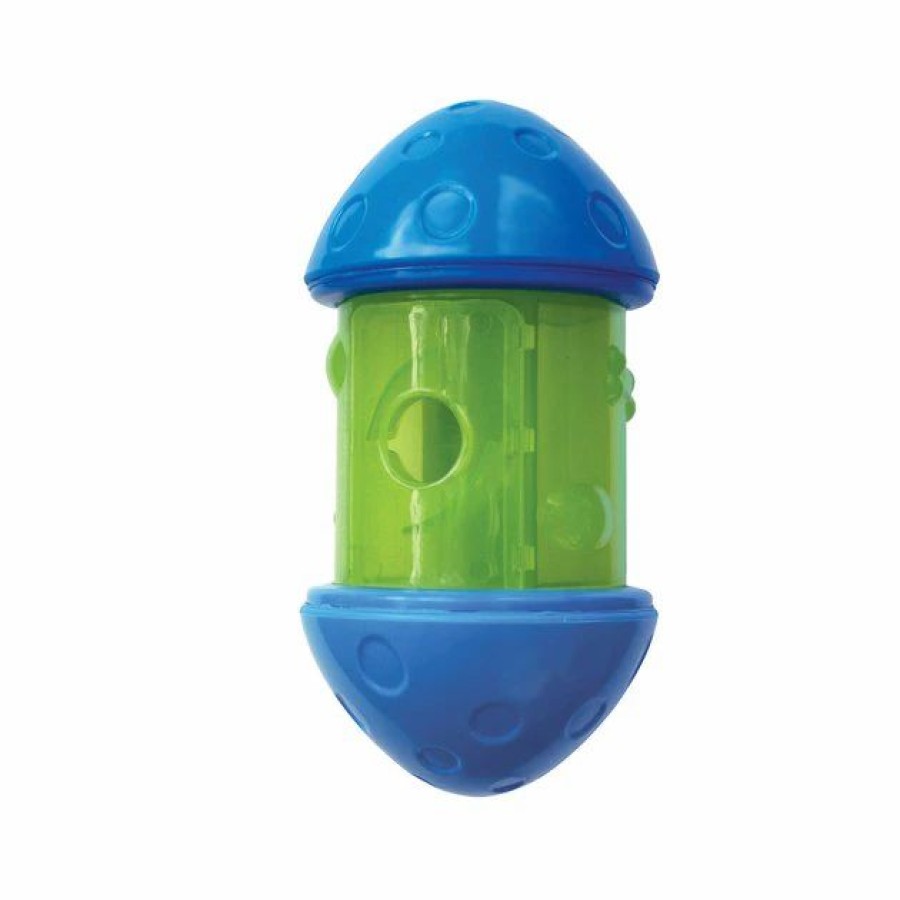 Dog Kong | Kong Spin It Dog Toy Blue & Green