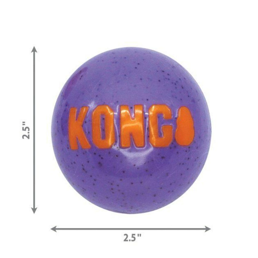 Dog Kong | Kong Halloween Signature Squeaky Ball Dog Toy, Medium