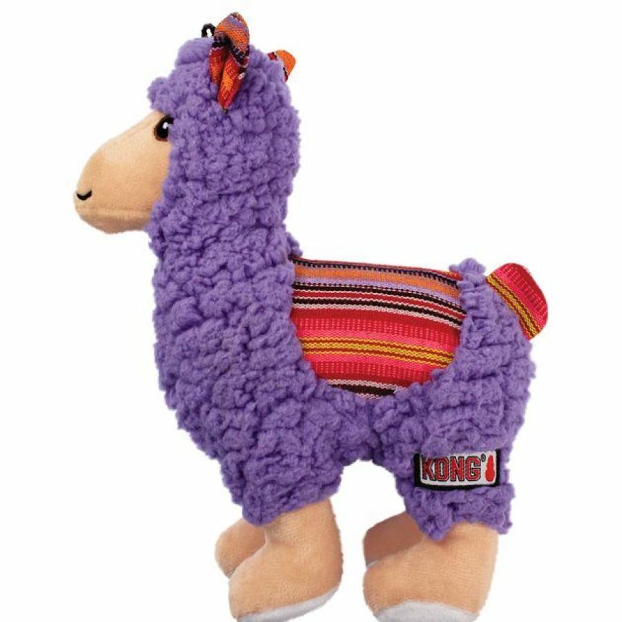 Dog Kong | Kong Sherps Llama Dog Toy