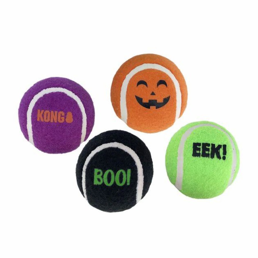 Dog Kong | Kong Halloween Sport Balls Dog Toy, 3 Count