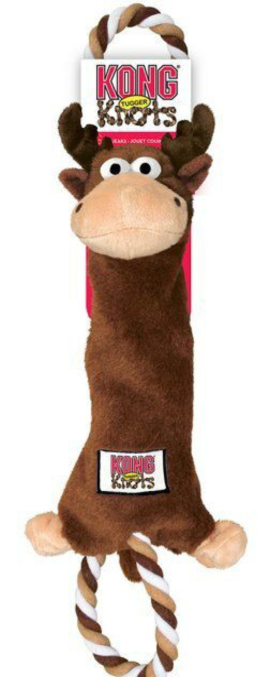 Dog Kong | Kong Tuggerknots Moose Dog Toy