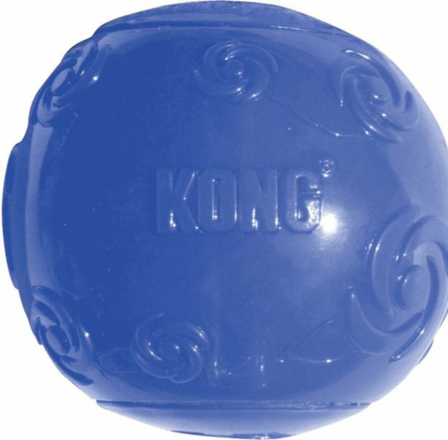 Dog Kong | Kong Squeezz Ball Dog Toy, Color Varies