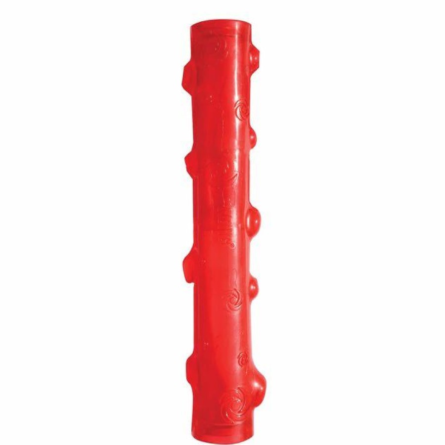 Dog Kong | Kong Squeezz Stick Dog Toy, Color Varies