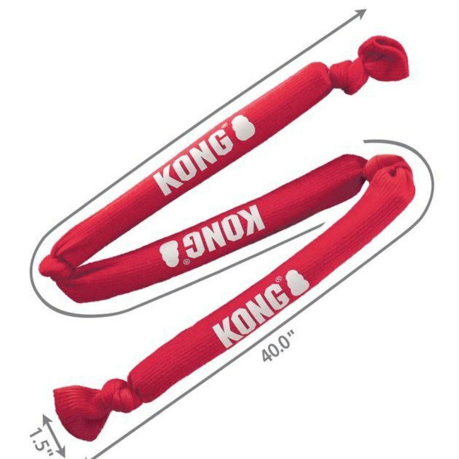 Dog Kong | Kong Signature Crunch Rope Triple Dog Toy