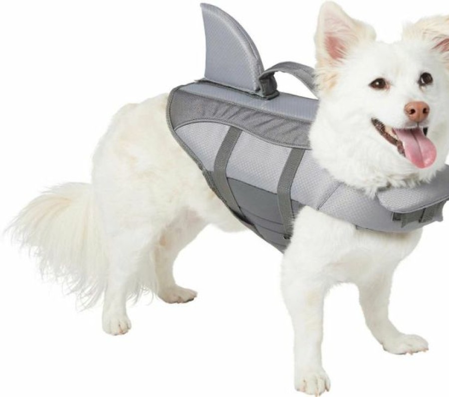 Dog Kong | Frisco||Kong Frisco Shark Life Jacket + Kong Aqua Dog Toy, Medium