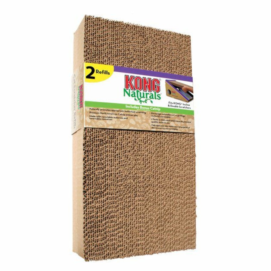 Cat Kong | Kong Naturals Cat Scratcher Refill, 2-Pack