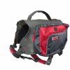 Dog Kong | Kong Scout Travel Day Dog Pack, Red/Gray