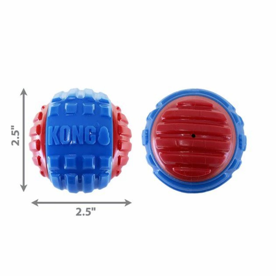 Dog Kong | Kong Corestrength Rattlez Ball Dog Toy