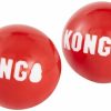 Dog Kong | Kong Signature Balls Dog Toy, 2-Pack