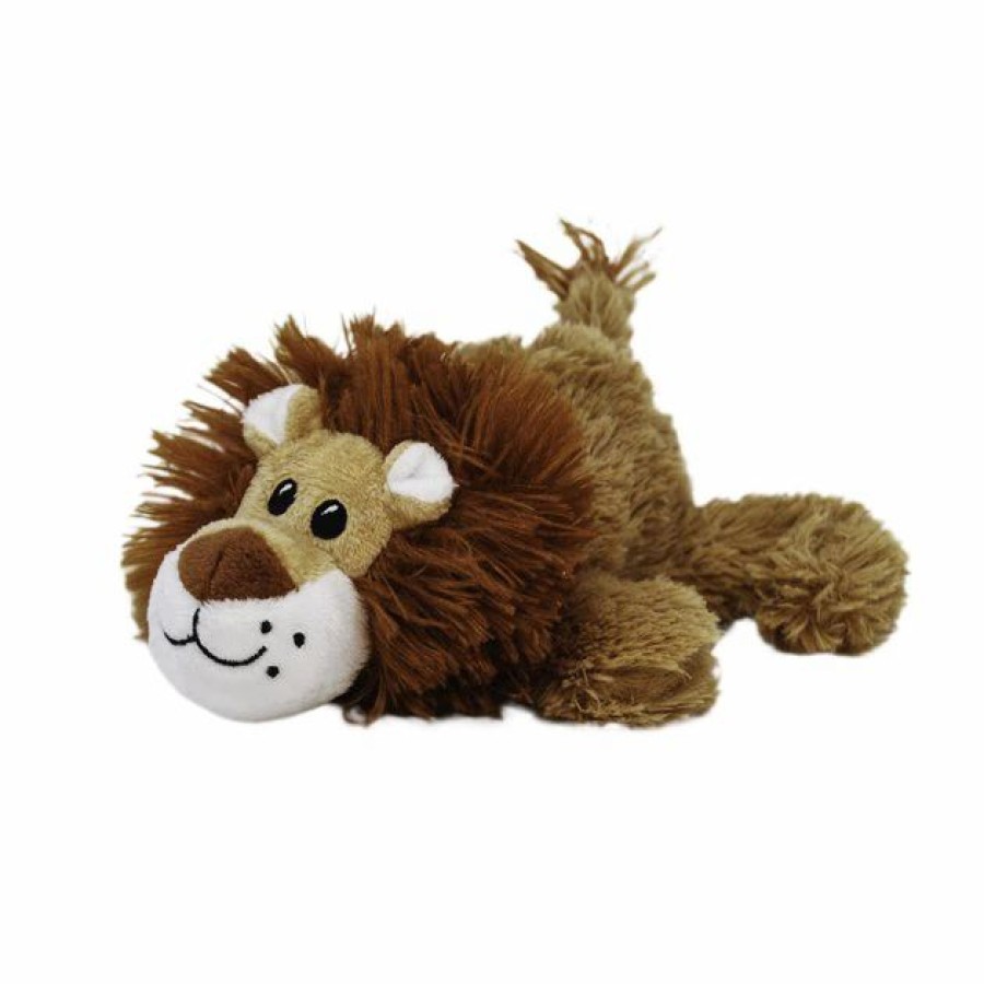 Dog Kong | Kong Cozie Nate The Lion Plush Squeaky Dog Toy