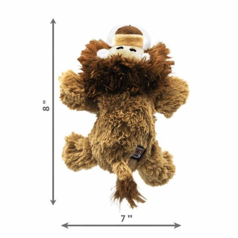 Dog Kong | Kong Cozie Nate The Lion Plush Squeaky Dog Toy