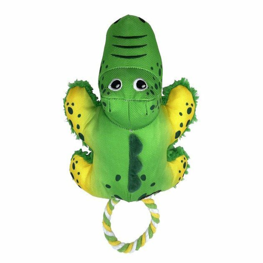 Dog Kong | Kong Cozie Tuggz Alligator Dog Toy