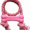 Dog Kong | Kong Puppy Goodie Bone With Rope Dog Toy, Color Varies