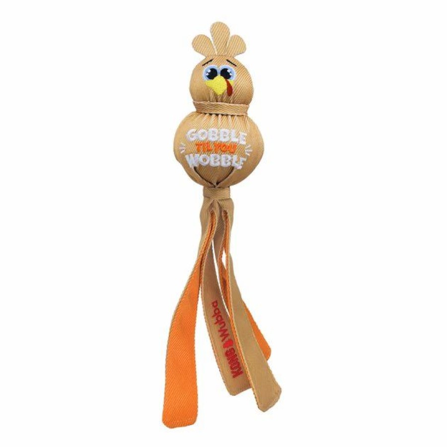 Dog Kong | Kong Thanksgiving Wubba Ballistic Turkey Plush Dog Toy