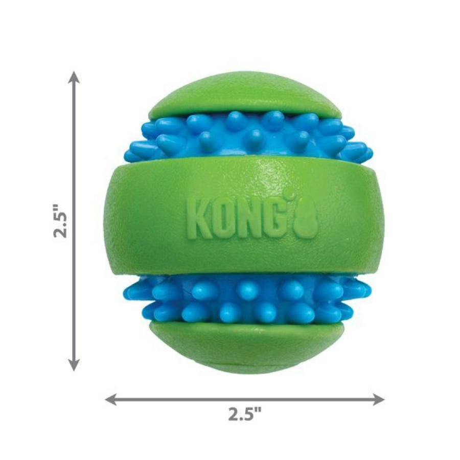 Dog Kong | Kong Squeezz Goomz Ball Squeaky Plush Dog Toy