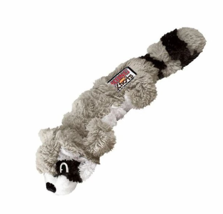 Dog Kong | Kong Scrunch Knots Raccoon Dog Toy