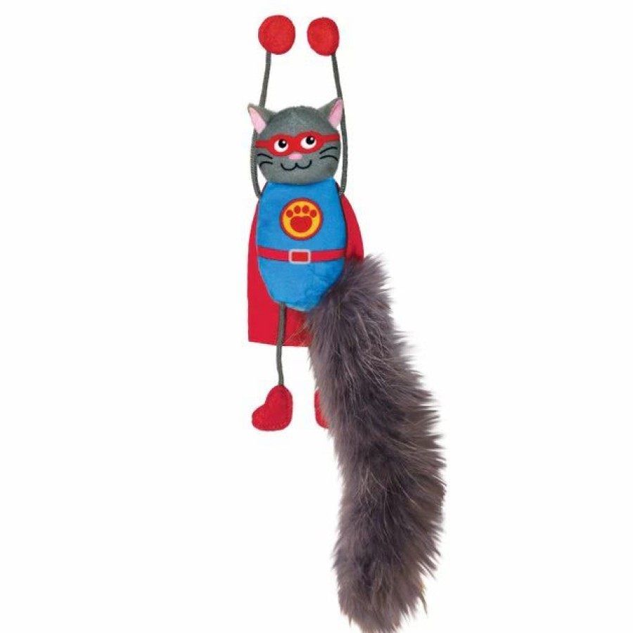 Cat Kong | Kong Connects Magnicat Plush Cat Toy With Catnip